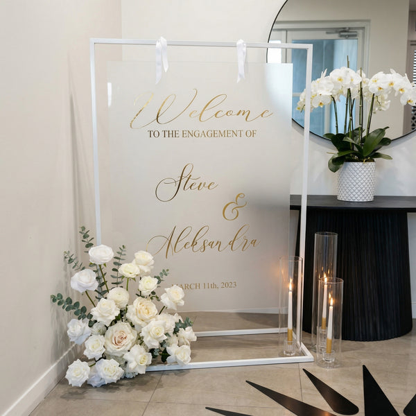 Welcome sign  Package 8